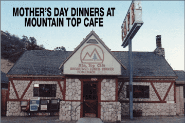 Mother’s Day Dinner Specials From Mountain Top Cafe