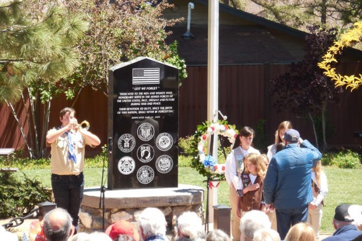 Eagle Scout Plans Veterans Memorial Dedication Brick Project