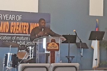 Fountain Of Living Waters Holds First Indoor Service Since March
