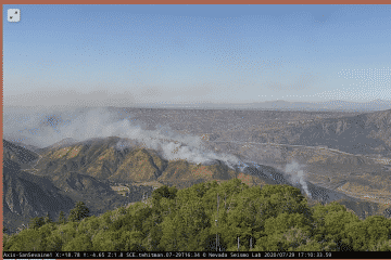 BREAKING: Brook Fire Erupts In The Cajon Pass