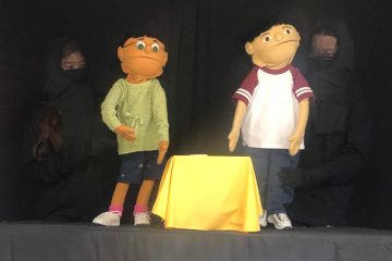 TC-Kiwanis Key Club Puppet Troupe Performs At Wrightwood Elementary