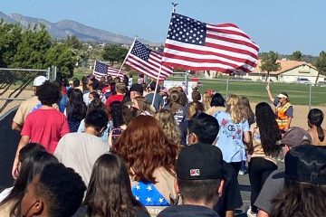 First Responders Honored With Heritage School’s Builders Club 9/11 ‘Never Forget Walk’