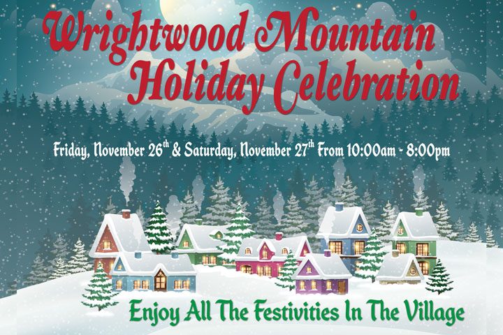 Shop & Play Local At The Wrightwood Mountain Holiday Celebration